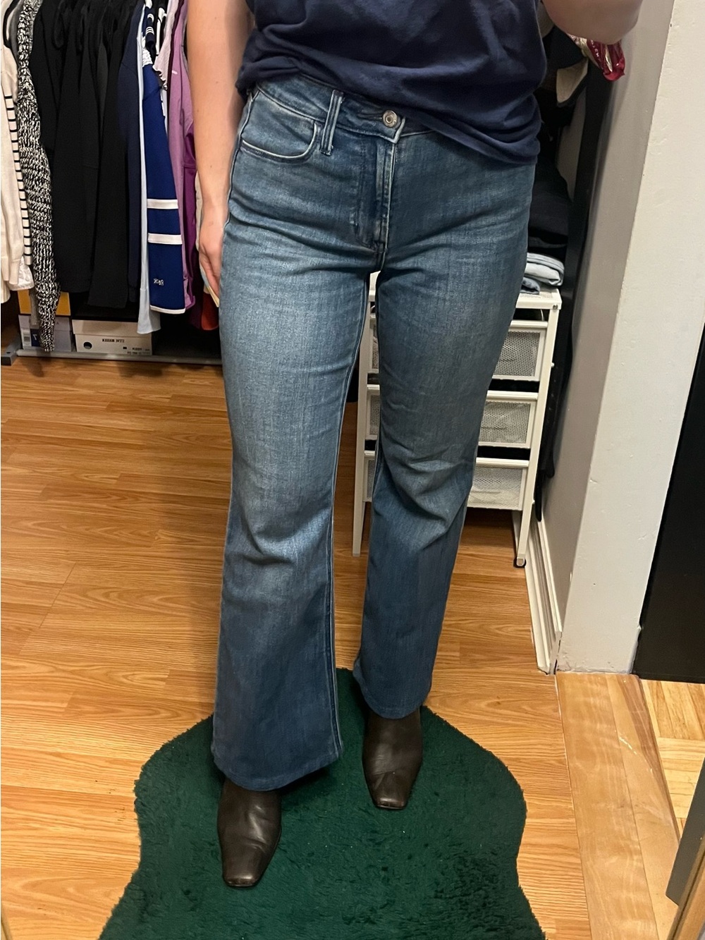 High-Rise Flare Jeans